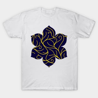 Blue Velvet, Golden Vines T-Shirt